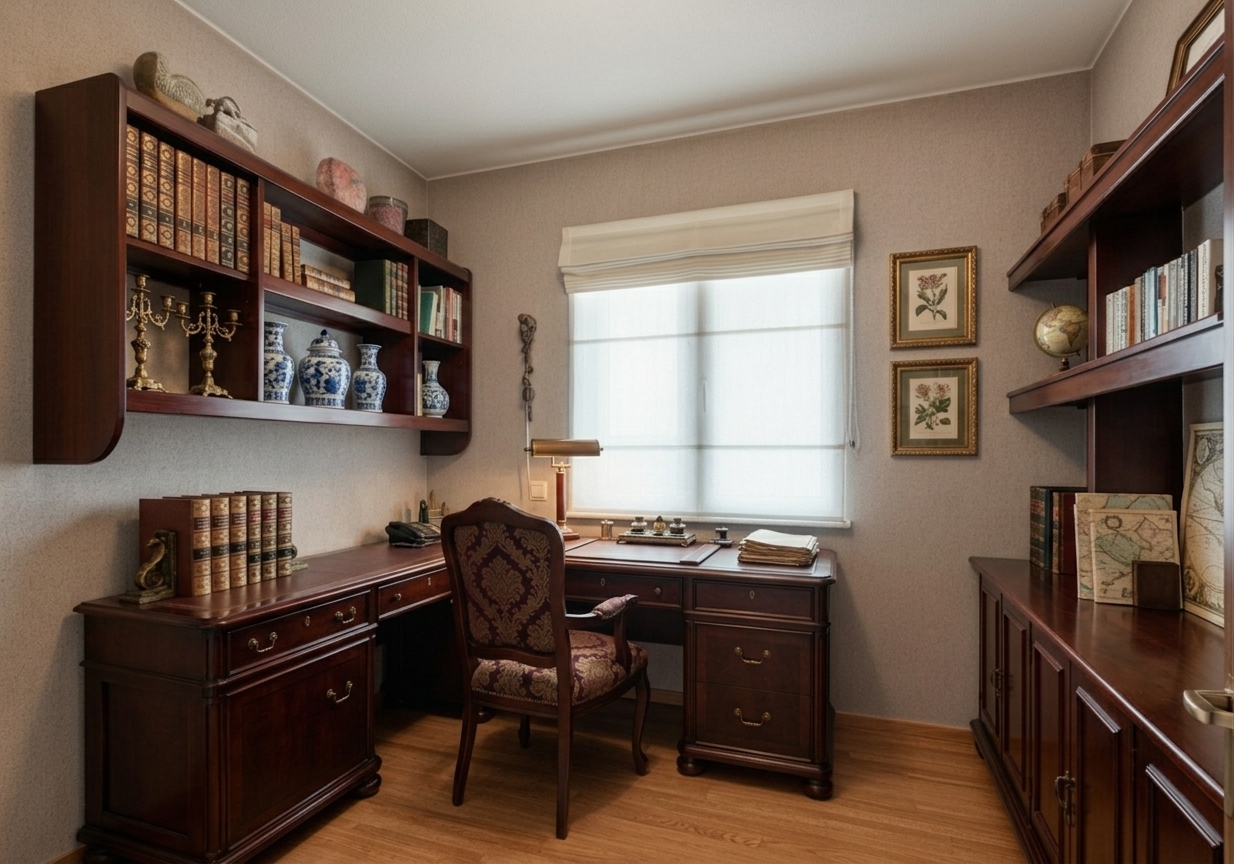 Traditional Office redesign