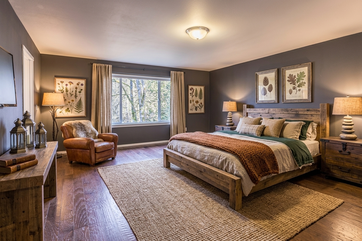 Rustic Bedroom redesign