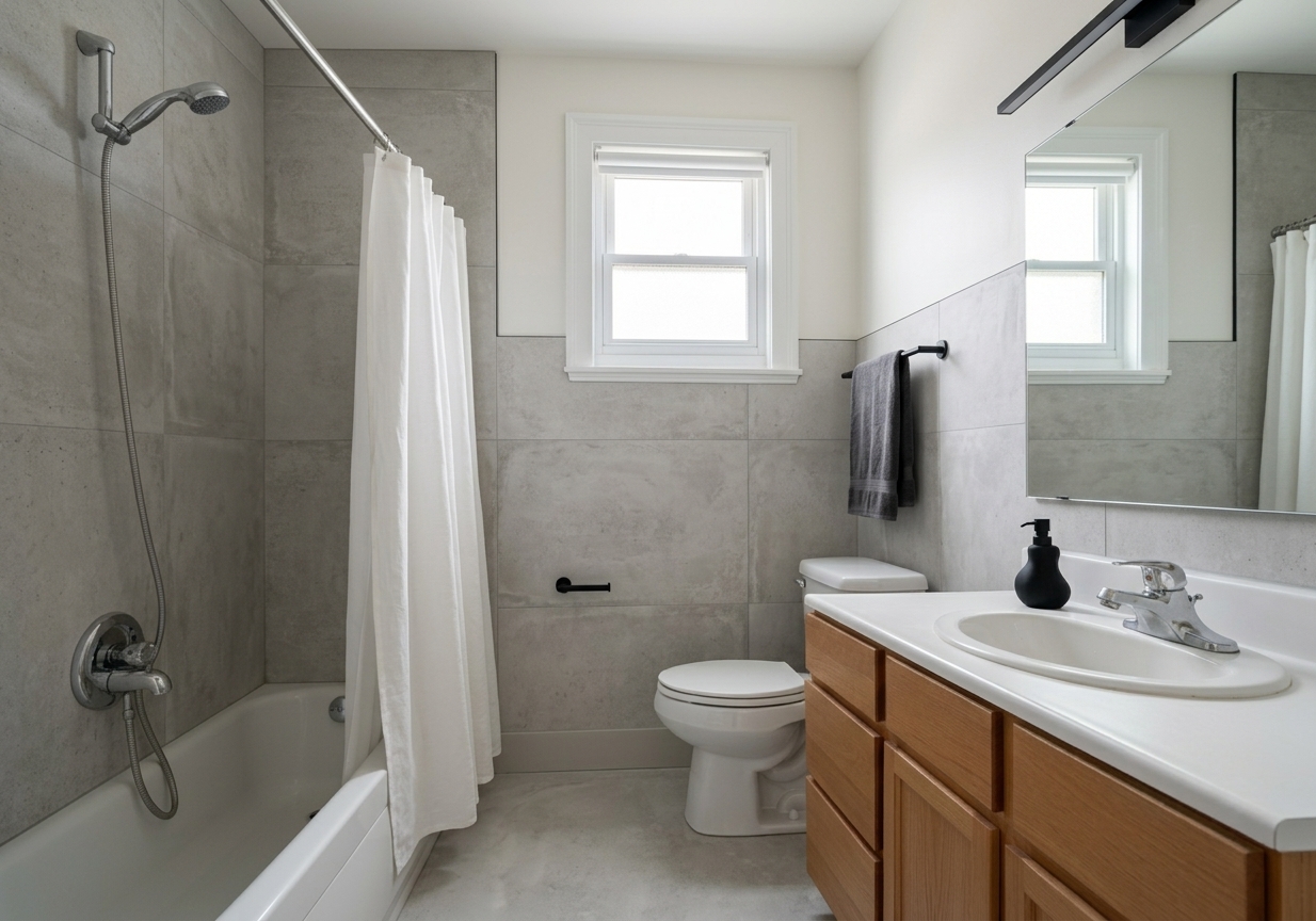 Minimalist Bathroom redesign
