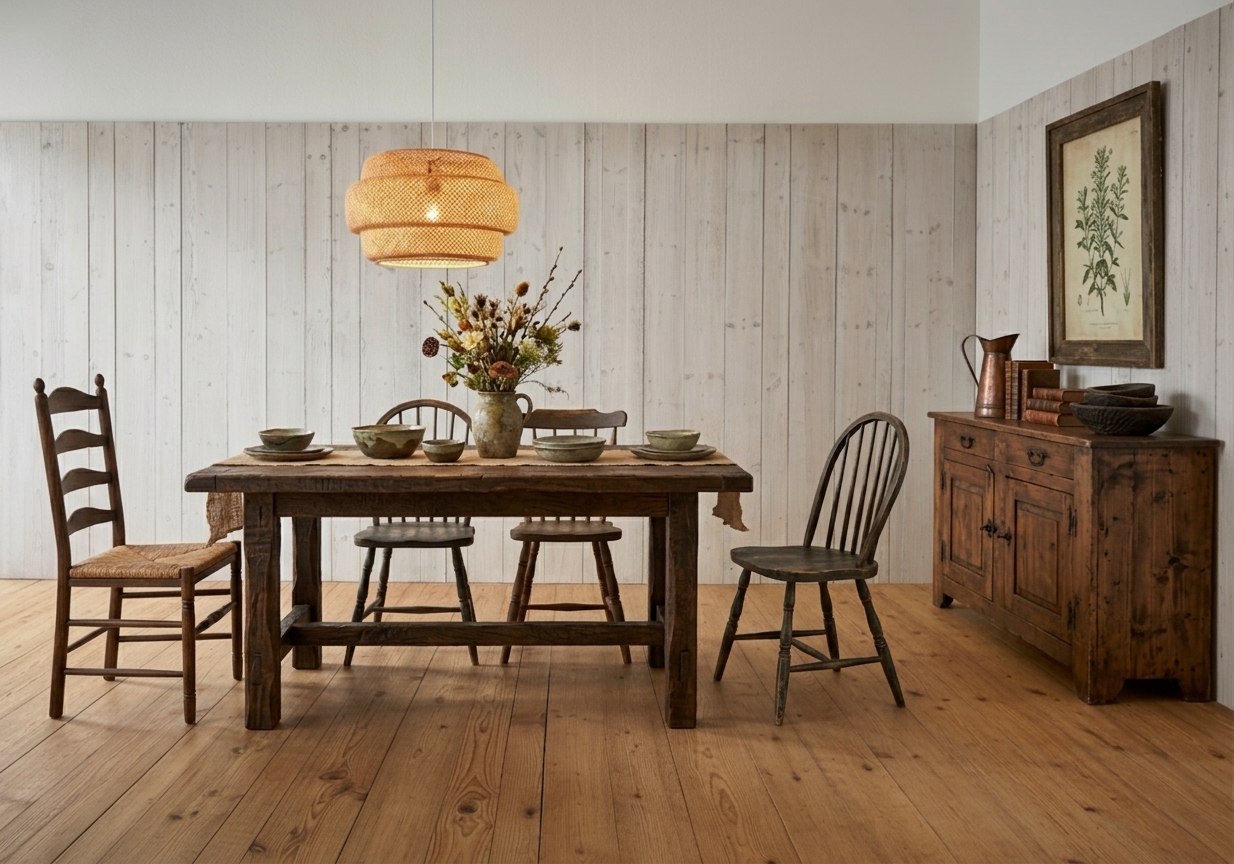 Rustic Dining Room redesign