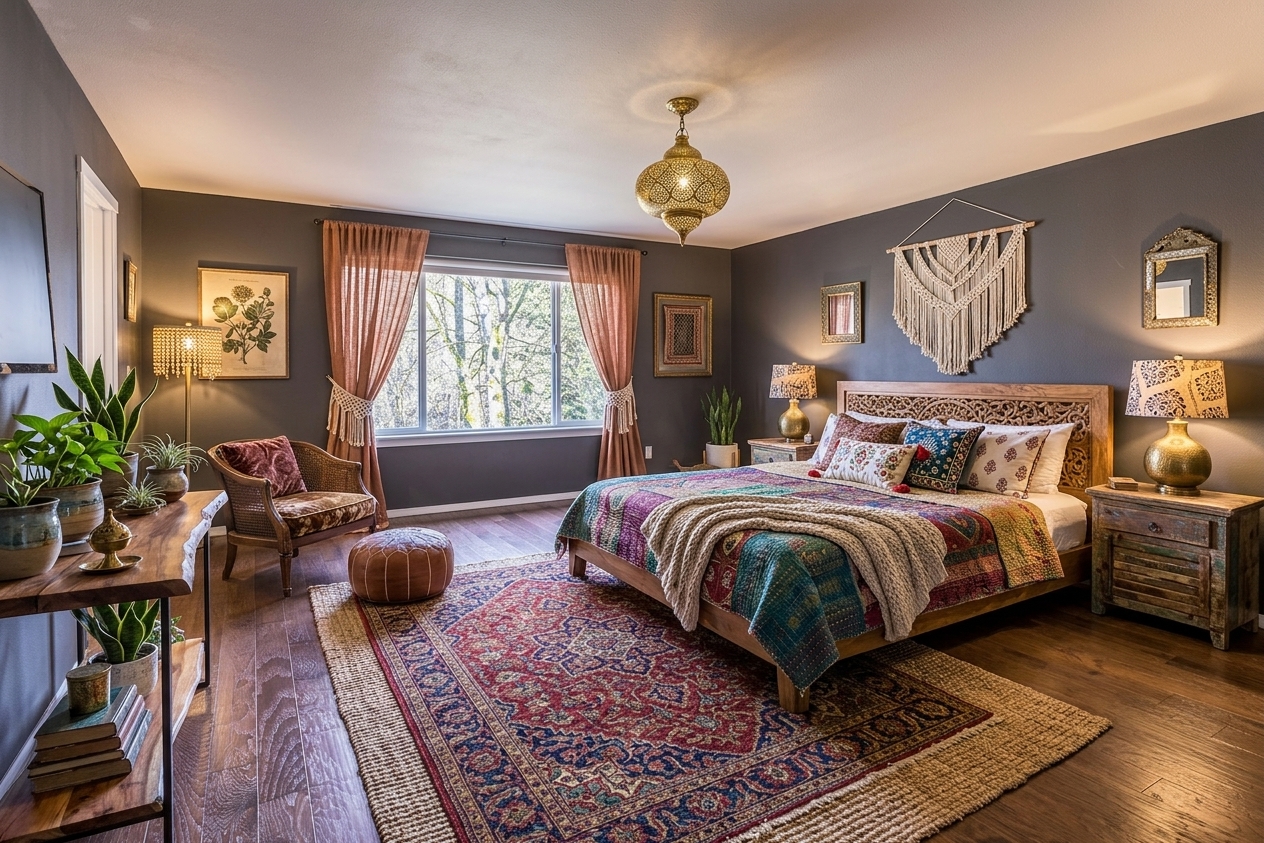 Bohemian Bedroom redesign
