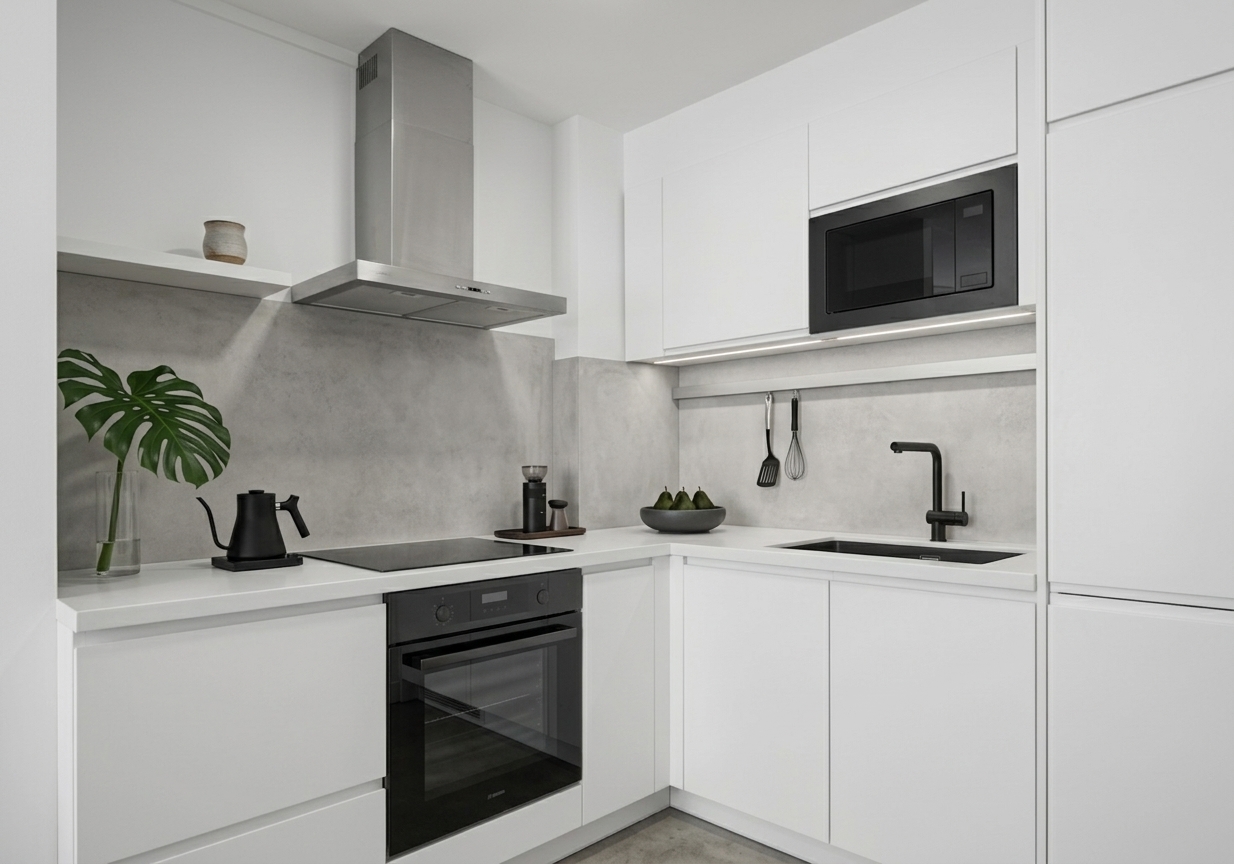 Minimalist kitchen redesign