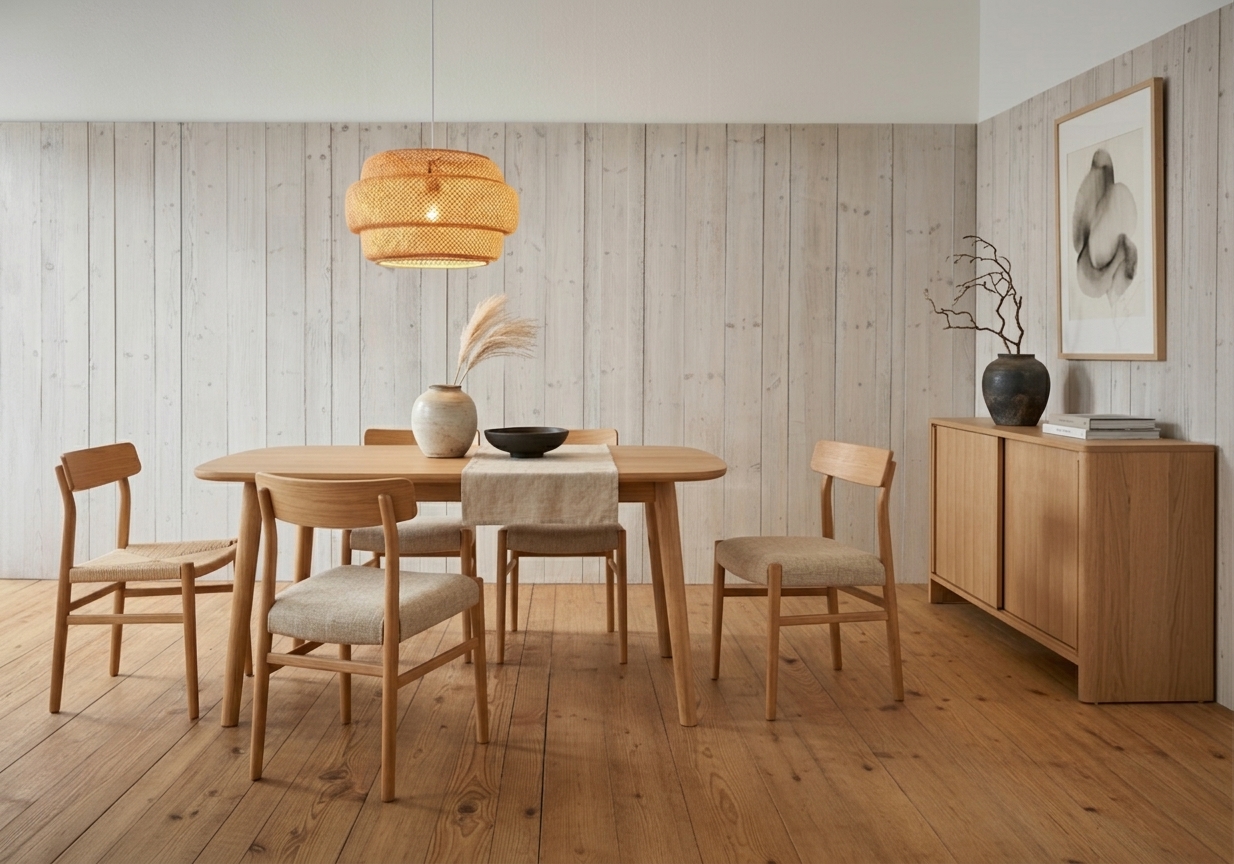 Japandi Dining Room